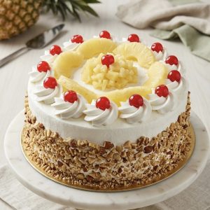Torta Piña o Durazno (15, 20 o 30 personas)